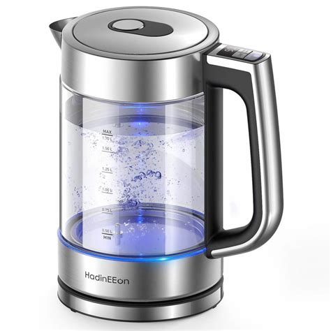 The QCUQ <strong>Electric</strong> Tea <strong>Kettle</strong> is an innovative <strong>kettle</strong> that can precisely <strong>control</strong> the <strong>temperature</strong> within 1°F, making it perfect for brewing all types of hot beverages! The clear LCD display makes it easy to see the current <strong>temperature</strong>. . Best electric kettle with temperature control